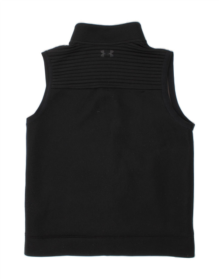 UNDER ARMOUR Boys Cold Gear Tracksuit Top Jacket 11-12 Years Large  Black Vintage Under Armour and Second-Hand Under Armour from Messina Hembry 