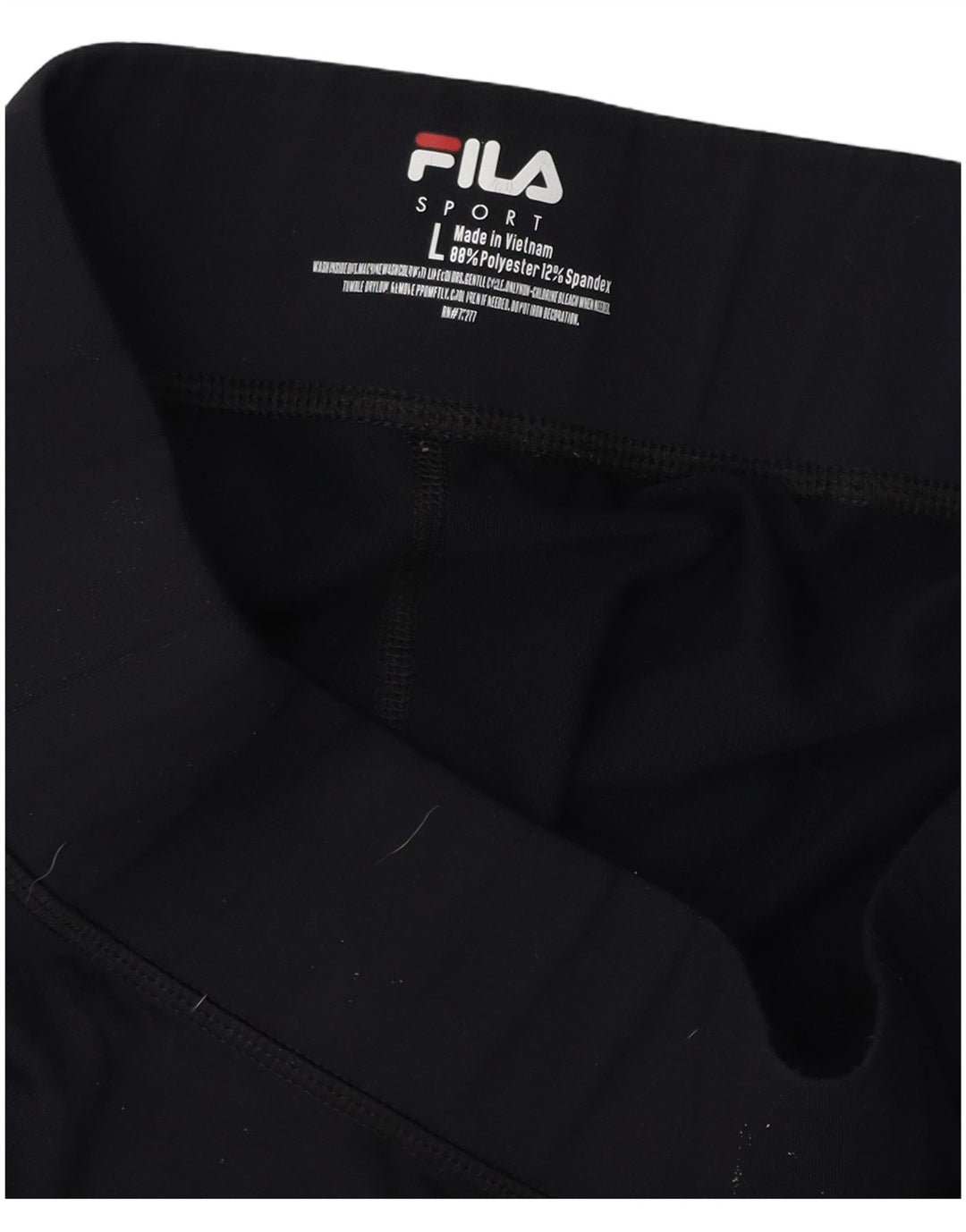FILA Pantalones cortos deportivos para mujer UK 40 Grande Poliéster azul marino