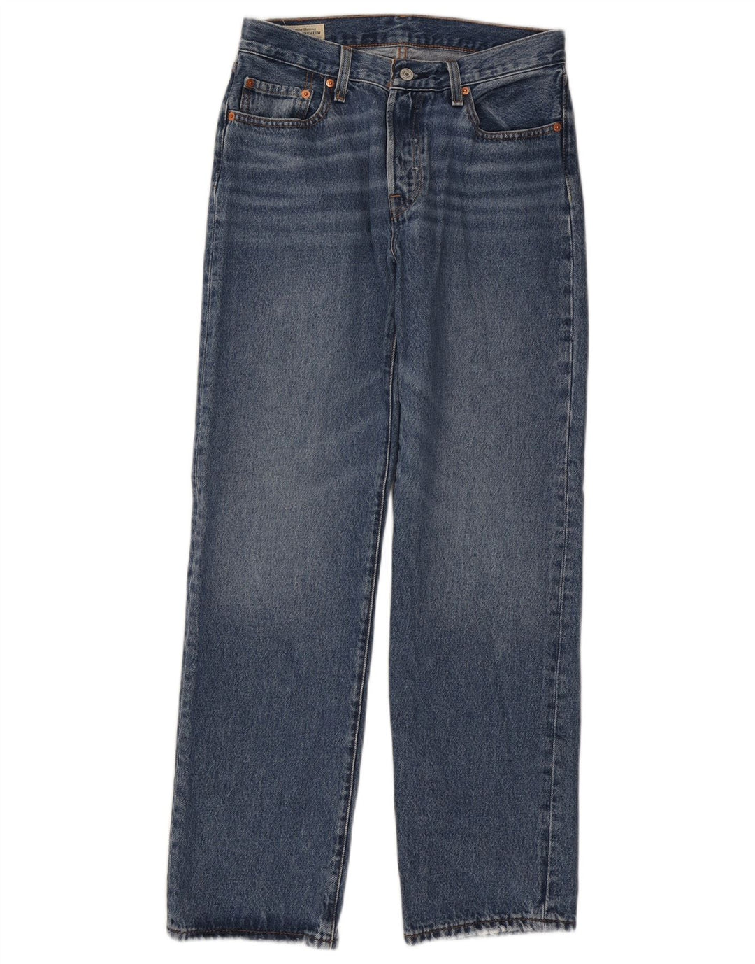 Levi's Vaqueros Rectos Mujer W27 L30 Algodón Azul 90s