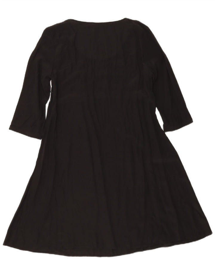 Kookai Vestido de manga larga para mujer, talla 40, talla M, color negro