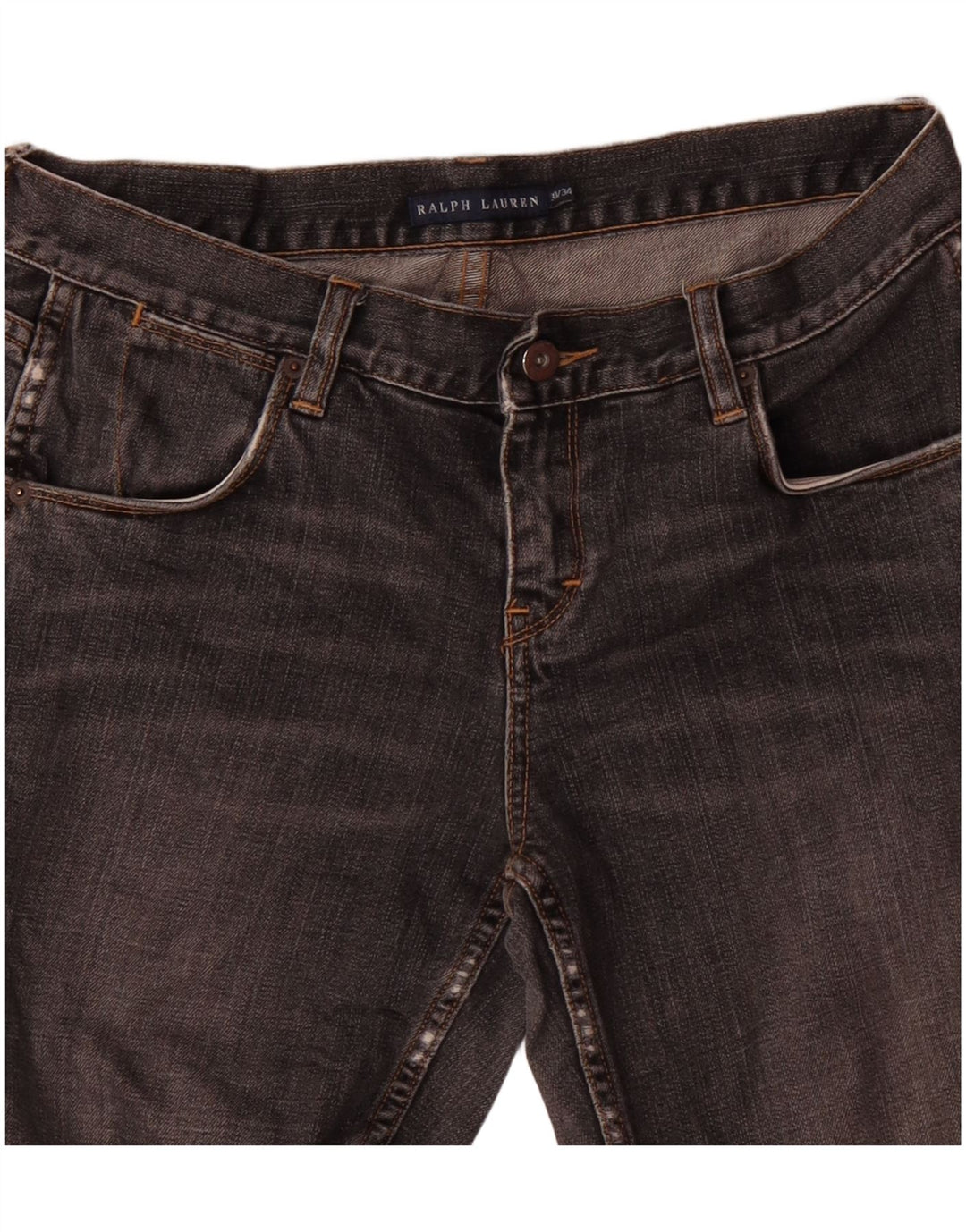 RALPH LAUREN Vaqueros Bootcut para Mujer W30 L29 Gris