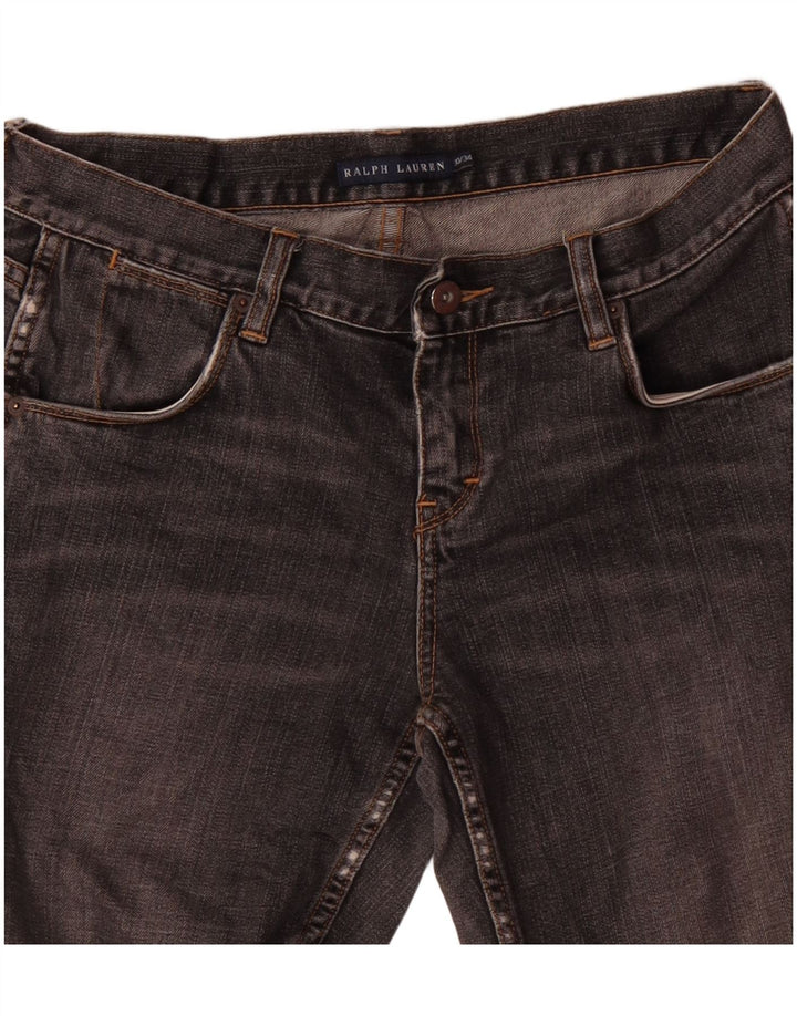 RALPH LAUREN Vaqueros Bootcut para Mujer W30 L29 Gris
