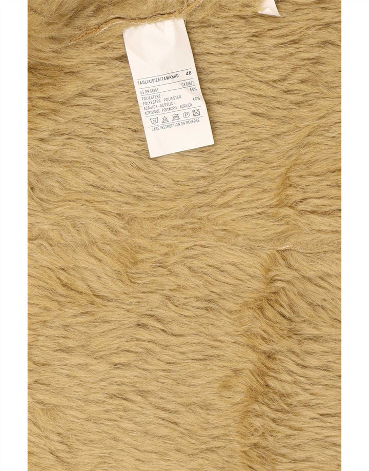 Chaqueta Sherpa Benetton IT 46 Large Verde Poliéster