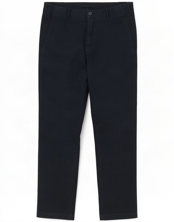 Massimo Dutti Pantalón chino cónico para hombre EU 40 Medium W31 L30 Azul marino