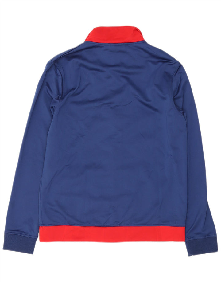 Reebok - Chaqueta de chándal gráfica para niños, 15-16 años, color azul marino