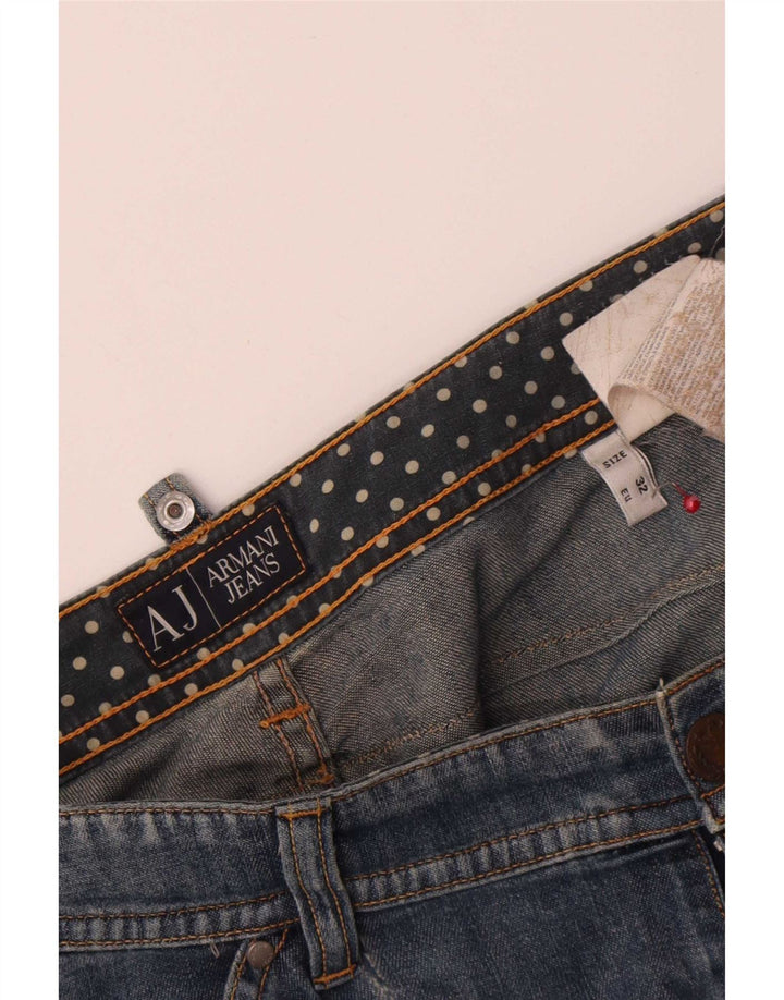 Jeans Armani Mujer Slim W32 L27 Algodón Azul
