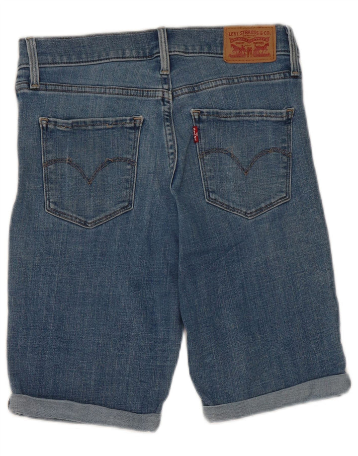 Shorts Vaqueros Levi's Mujer W26 Small Azul Algodón