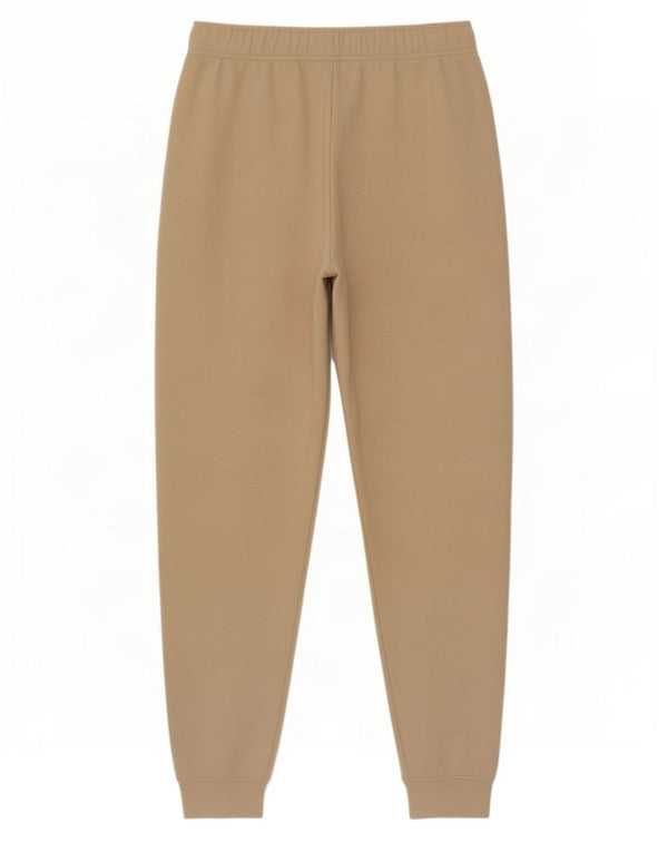 Nike Pantalones de chándal para Mujer Joggers UK 8 Small Beige Cotton
