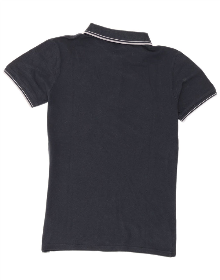 Polo Kappa Hombre Algodón Azul Marino Mediano