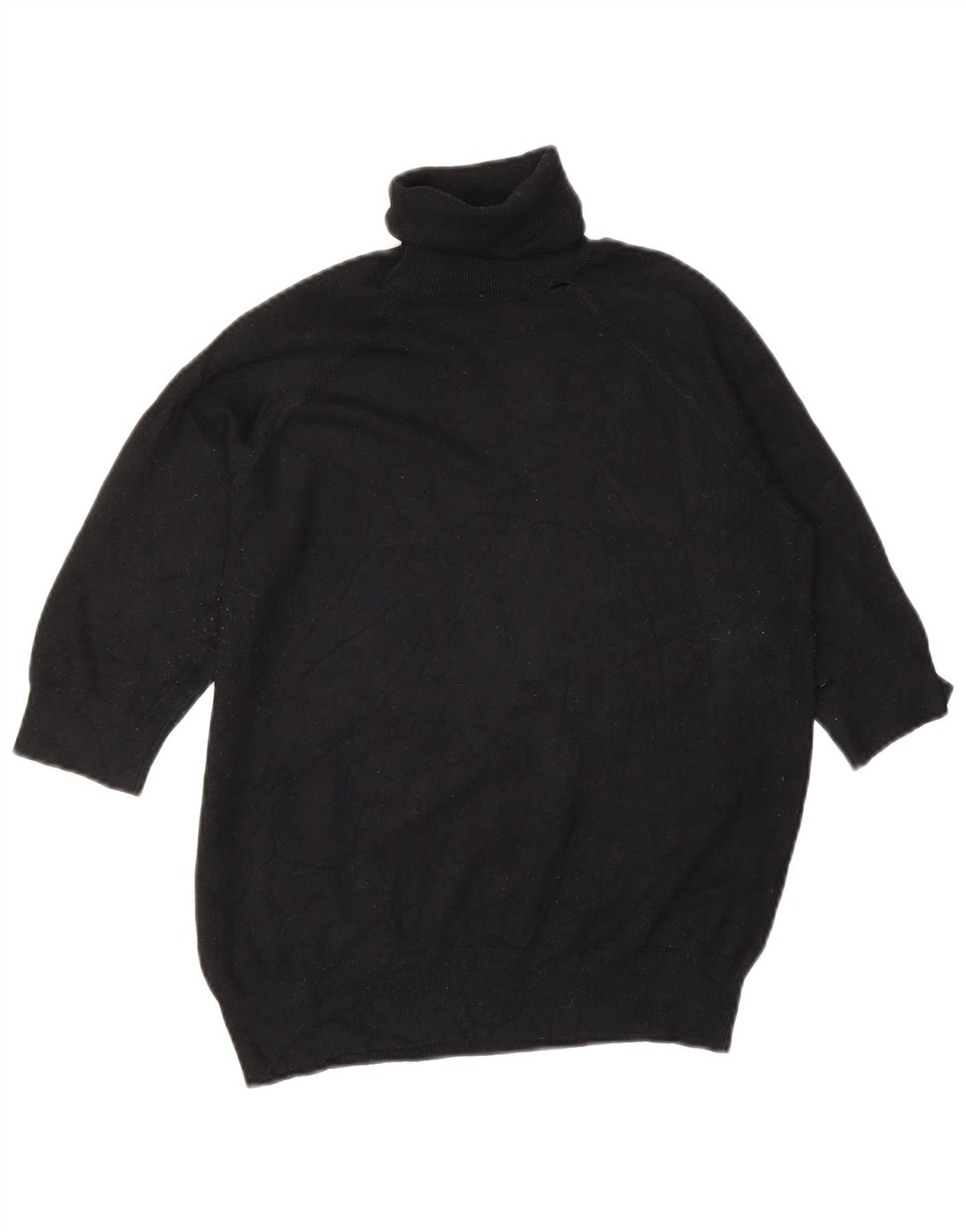 Zara - Jersey con cuello vuelto para mujer, talla 40, talla M, color negro
