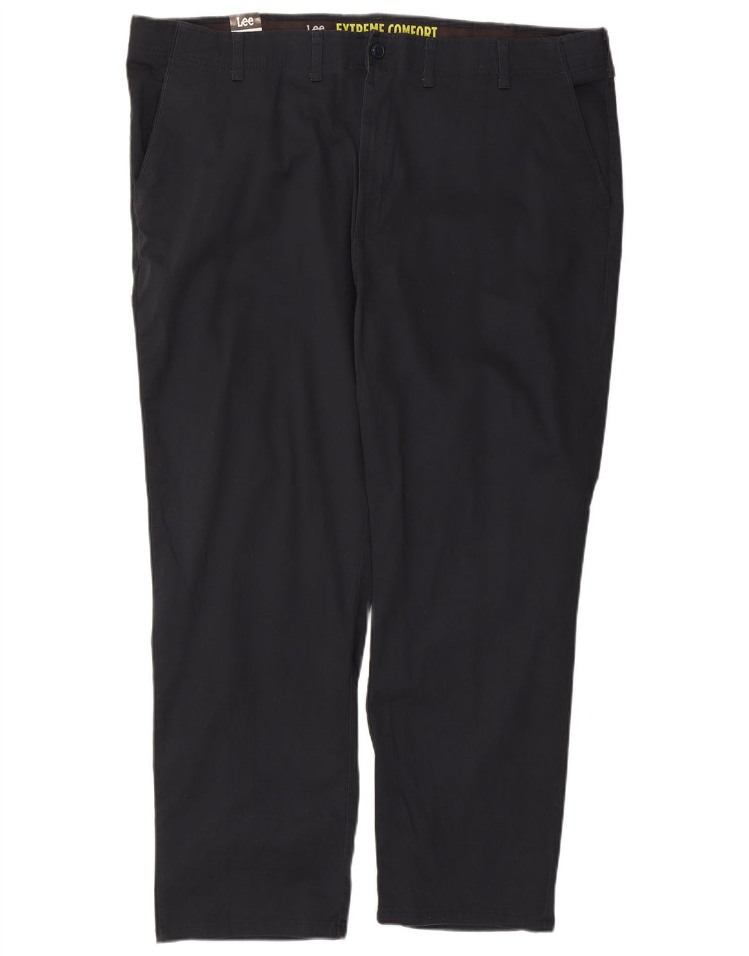 LEE Pantalones chinos rectos Extreme Comfort para hombre W48 L30 Algodón azul marino