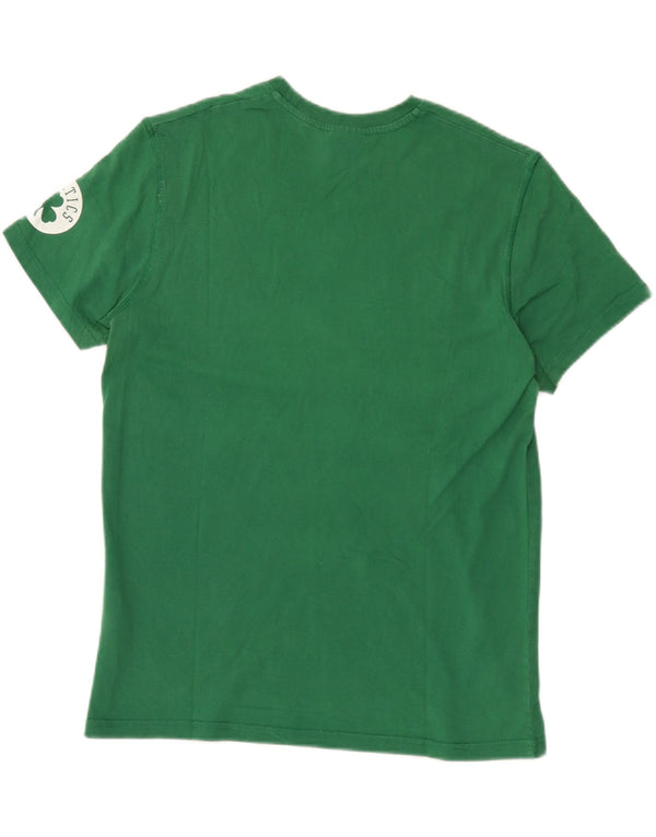 Adidas Camiseta gráfica Boston Celtics para hombre Top XL Algodón verde
