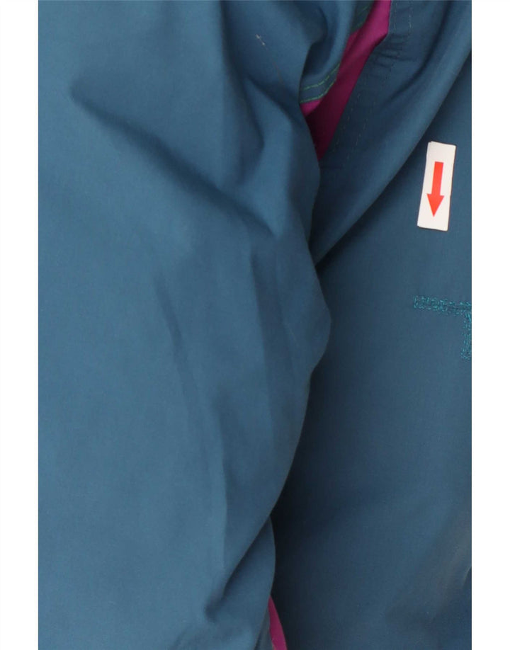 Astrolabio Chaqueta acolchada con capucha para hombre UK 38 Medium Green Colourblock