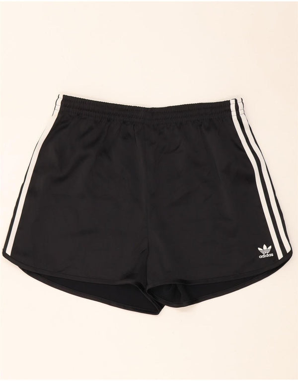 ADIDAS Pantalones cortos deportivos para mujer ES 16/18 Grande Negro Poliéster