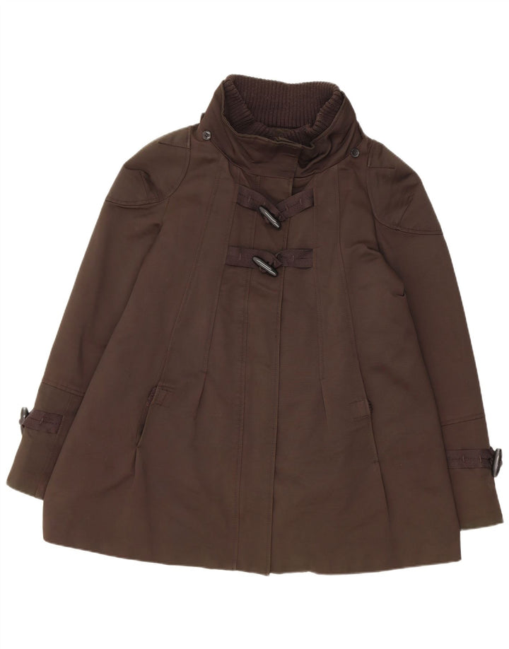 Zara Mujer Duffle Jacket ES 40 XL Marrón