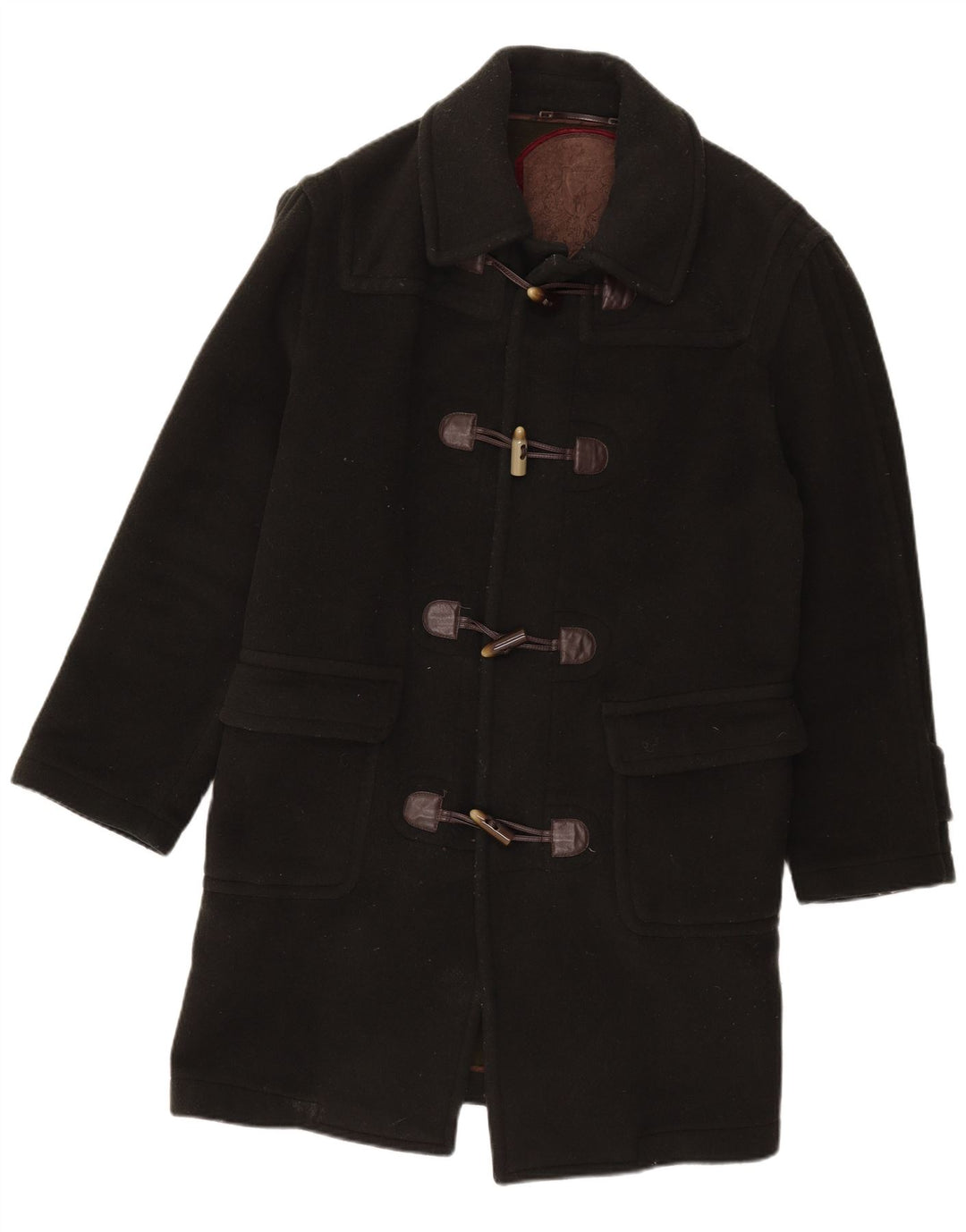 Rodrigo Trenca para hombre UK 44 2XL Lana negra