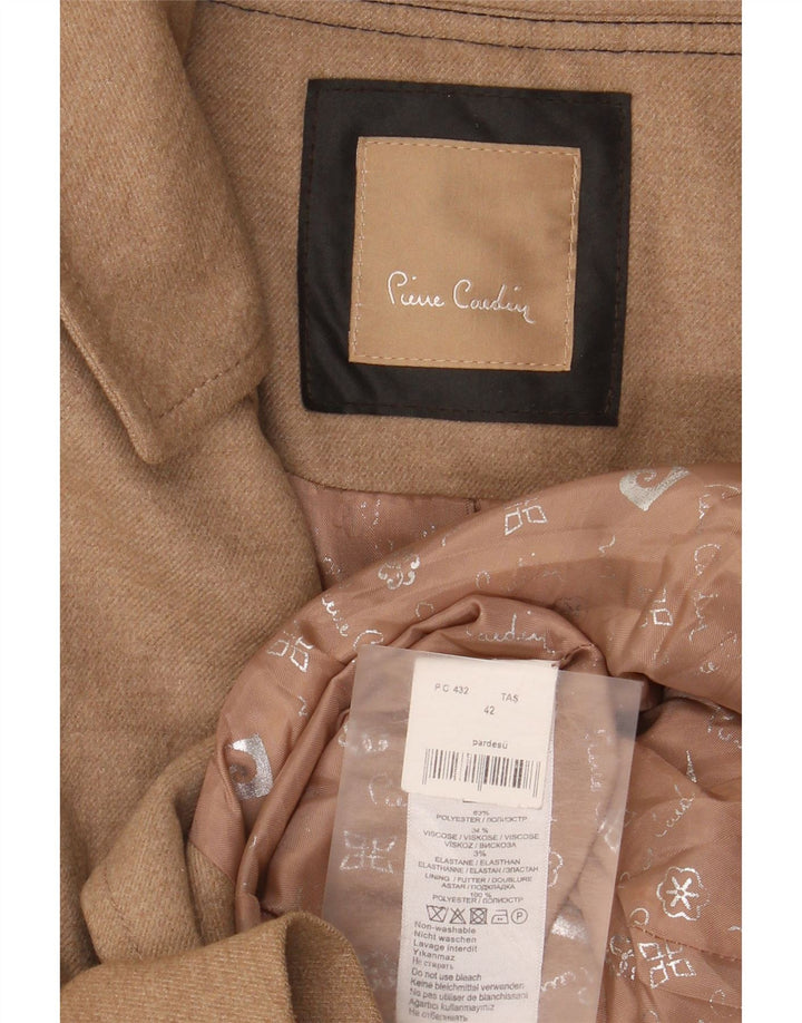 Gabardina Mujer Pierre Cardin IT 42 Poliéster Beige Medio