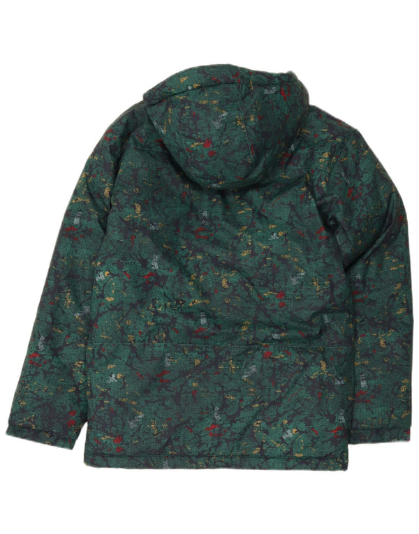 Columbia Chaqueta Acolchada con Capucha para Niños 14-15 Años Grande Verde Camuflaje