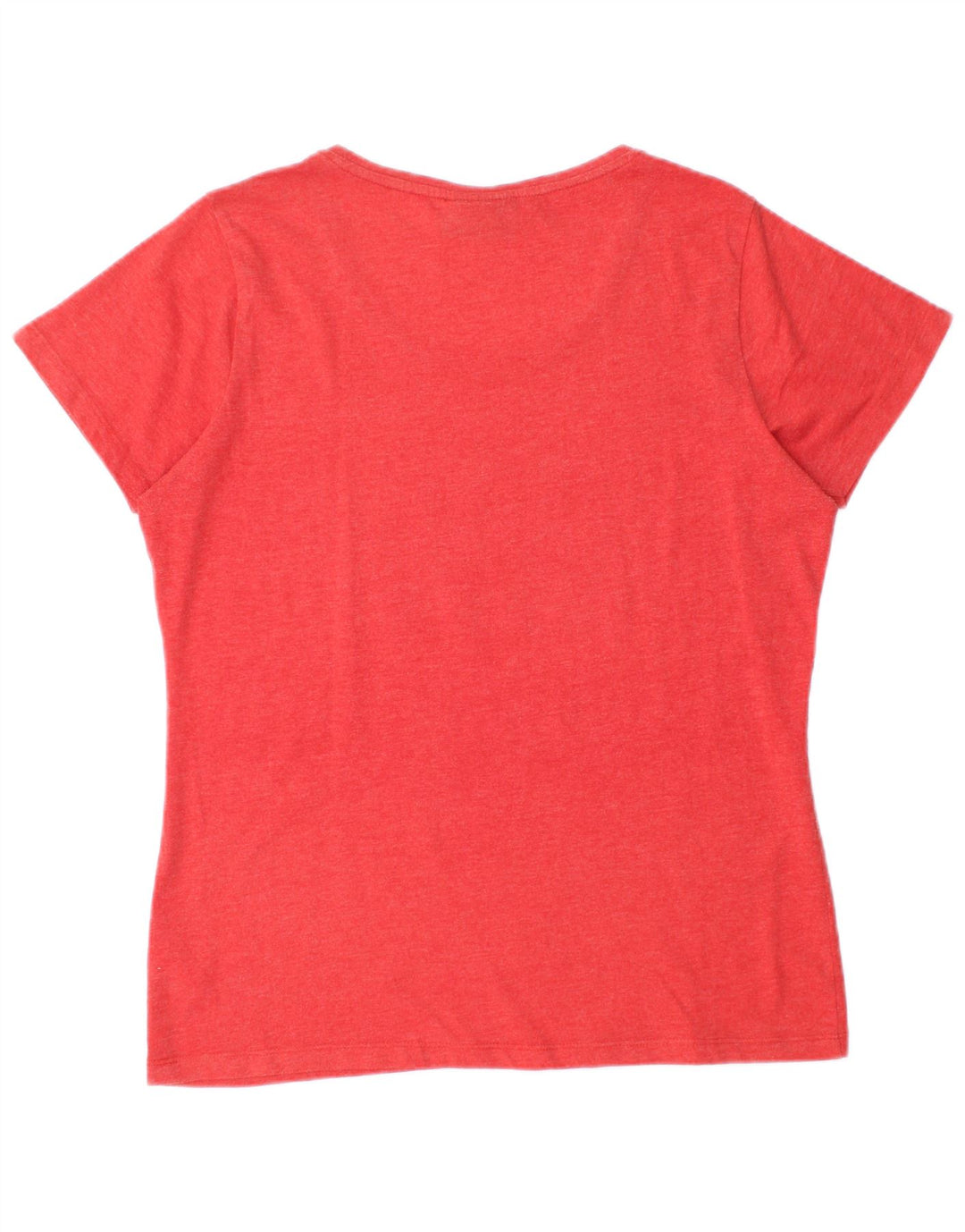 Camiseta Kappa Mujer Graphic Top IT 44 Medium Rojo Algodón