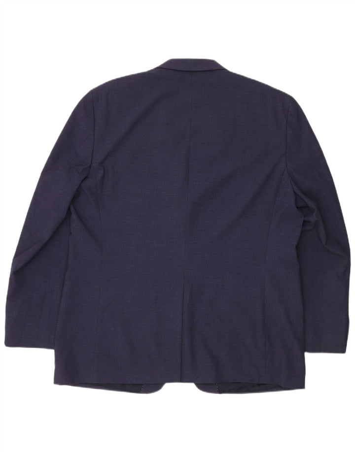 CHAPS Chaqueta tipo blazer de 2 botones para hombre UK 46 3XL Poliéster azul marino