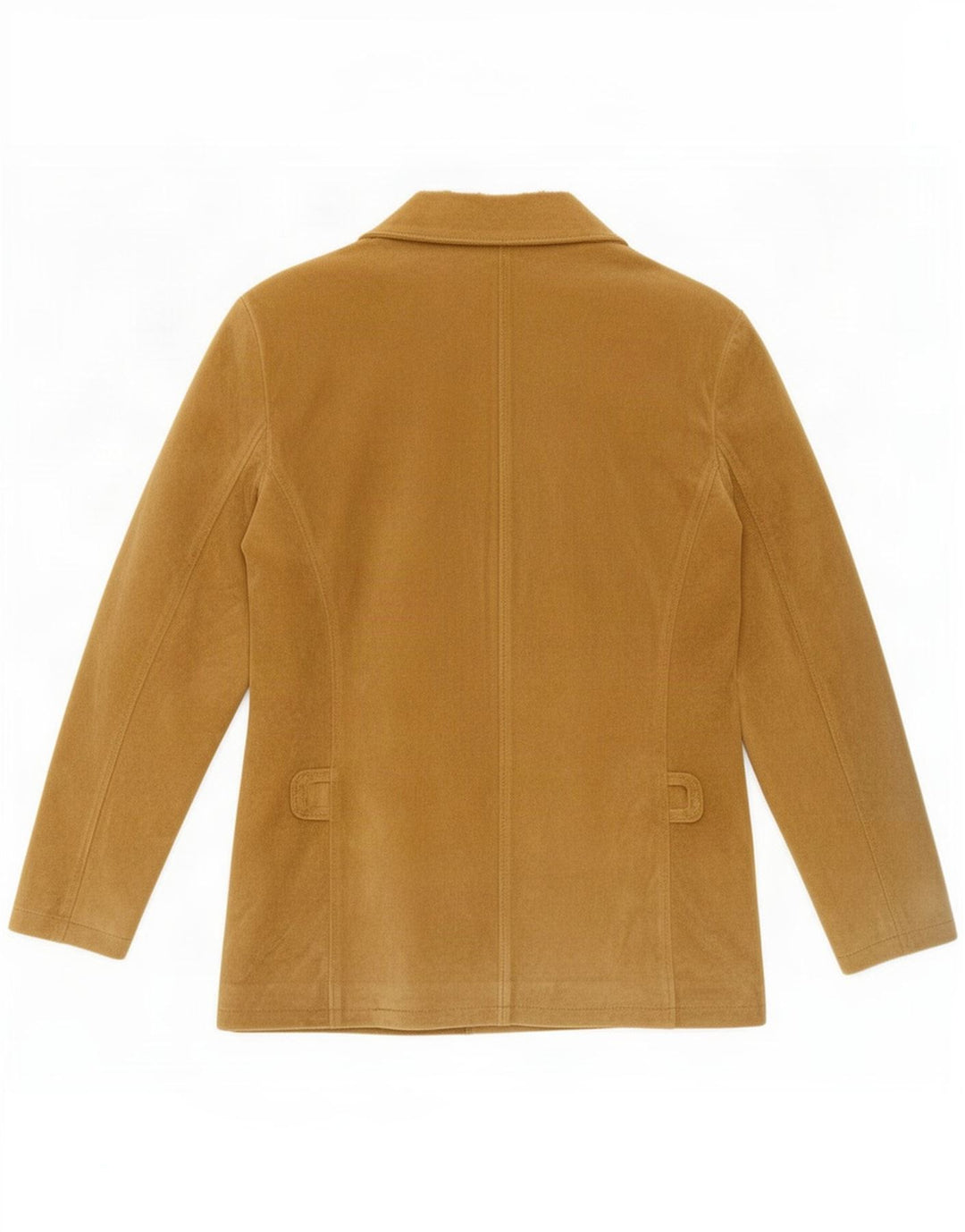 Davin Chaqueta de ante para mujer IT 46 Cuero beige grande
