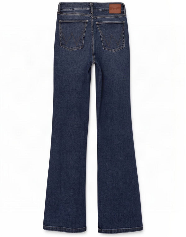 Wrangler Jeans Bootcut para mujer W28 L34 Algodón azul
