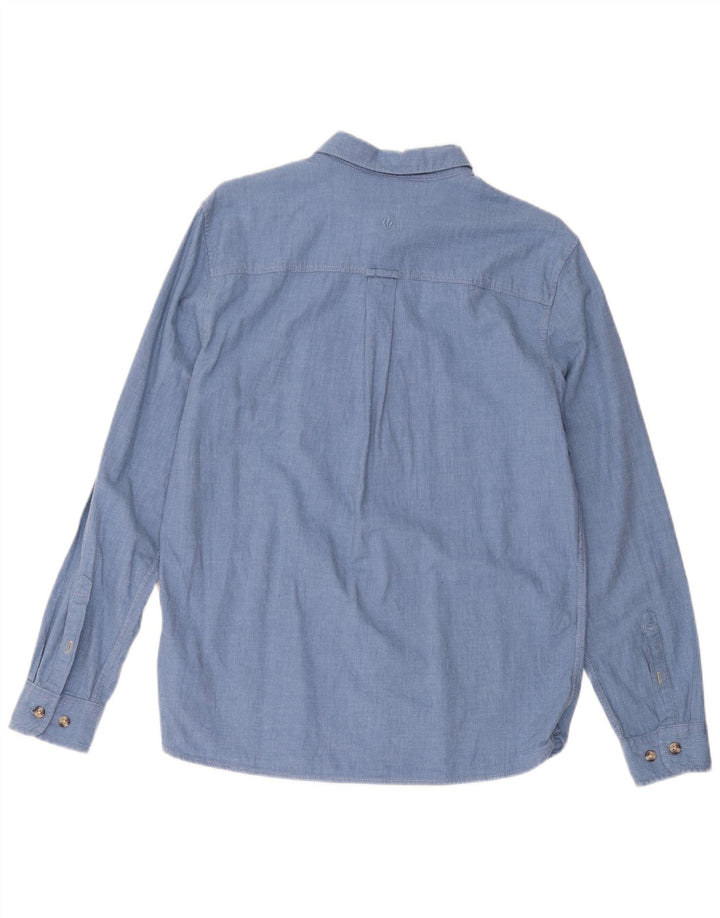 Camisa de corte regular para hombre FAT FACE Algodón azul pequeño