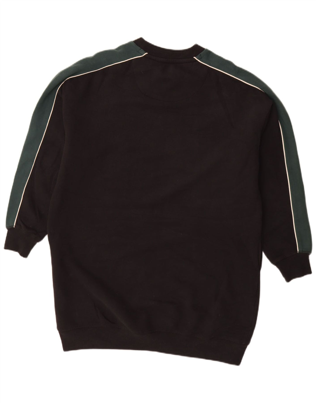 JACK WILLS Vestido tipo jersey con gráfico extragrande para mujer UK 40 Mediano Negro