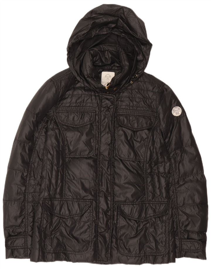 Chaqueta acolchada con capucha para mujer North Sails UK 46 Large Poliamida negra