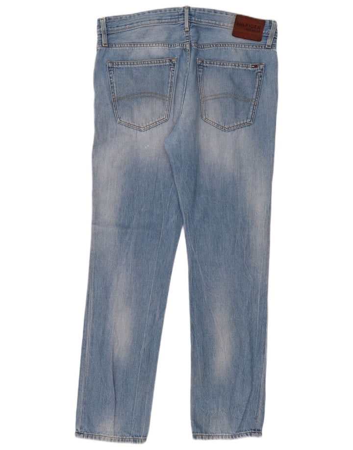 Tommy Hilfiger Vaqueros ajustados para hombre W34 L32 Algodón azul