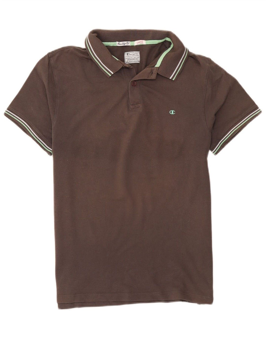 Champion Heritage Fit Polo para Hombre Grande Gris