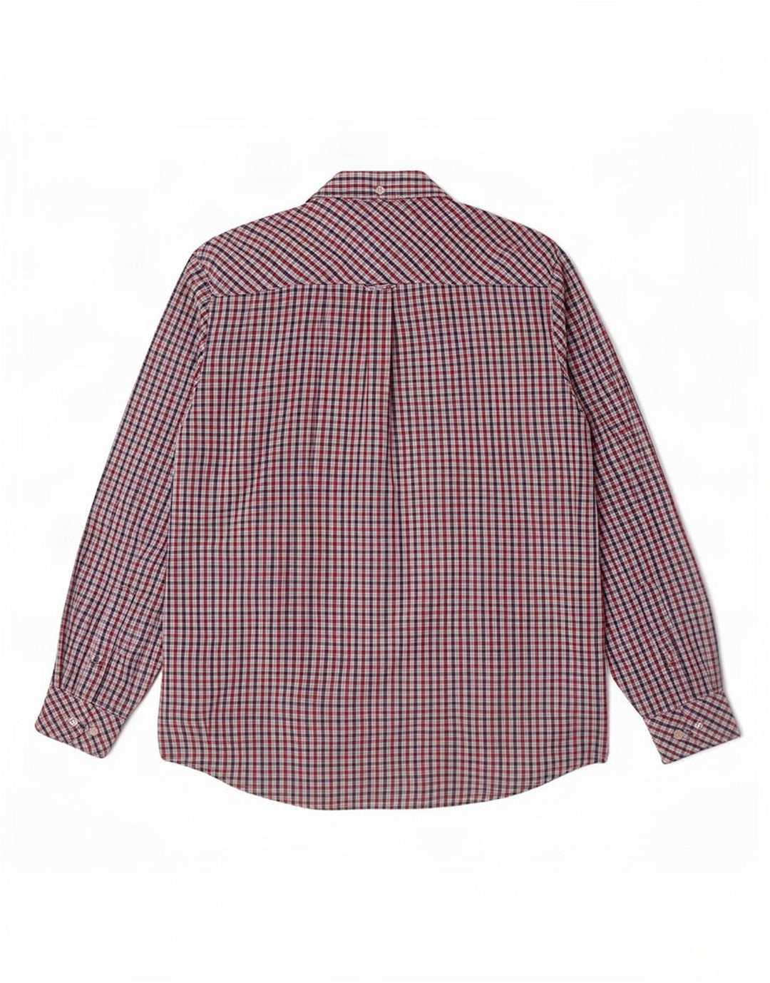 Ben Sherman Camisa Heritage para hombre de algodón a cuadros rojos grandes