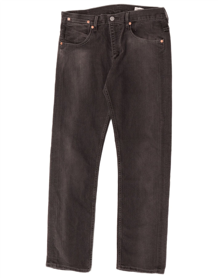 Levi's Jeans rectos 504 para hombre W32 L34 Algodón gris