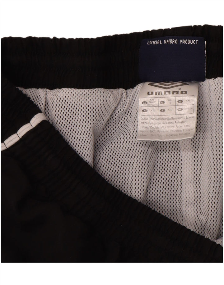 UMBRO Bermudas deportivas para hombre 2XL Poliéster negro