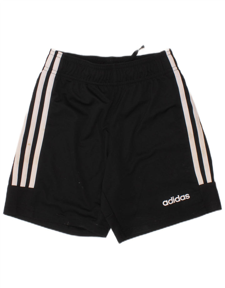 ADIDAS Chicos Climalite Sport Shorts 7-8 Años Negro Poliéster