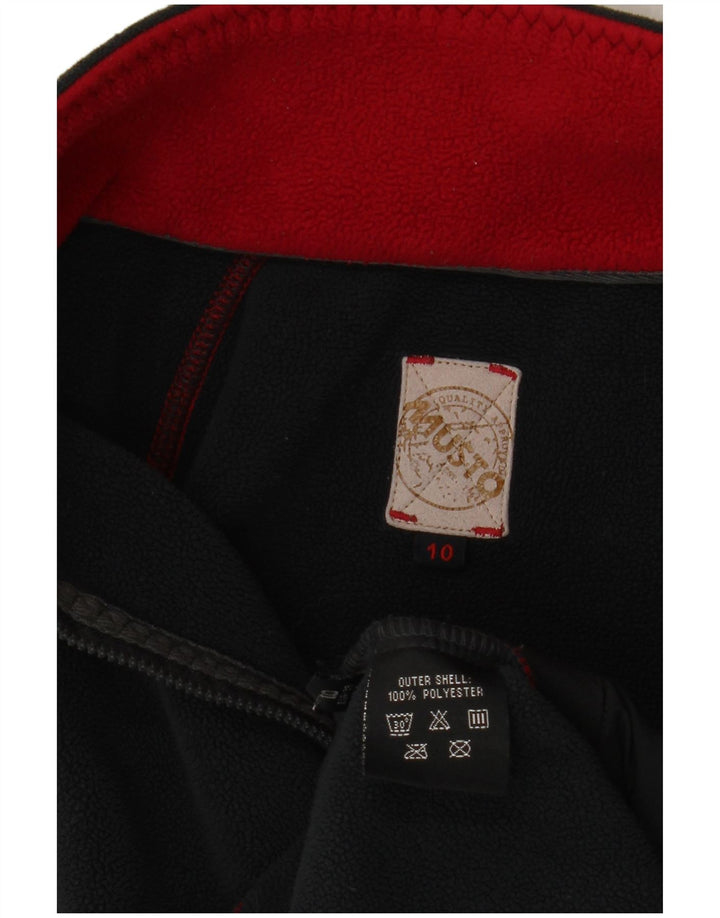 Musto Chaqueta polar para mujer UK 10 Small Azul marino Colorblock Poliéster