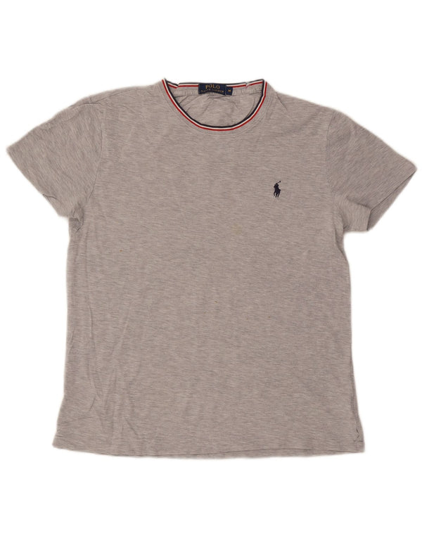 Polo Ralph Lauren - Camiseta para hombre de algodón moteado gris medio