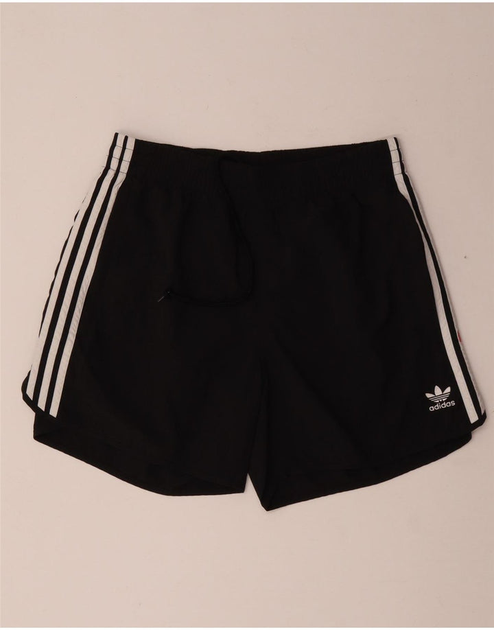 Pantalón Corto Deportivo Adidas Hombre Mediano Negro Poliéster