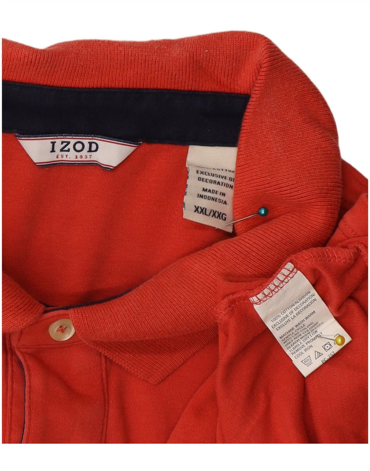 Izod Polo Hombre 2XL Algodón Rosa