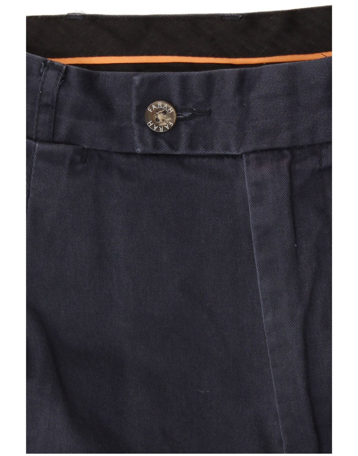 Farah Mens Chino Shorts W34 Grande Azul Marino