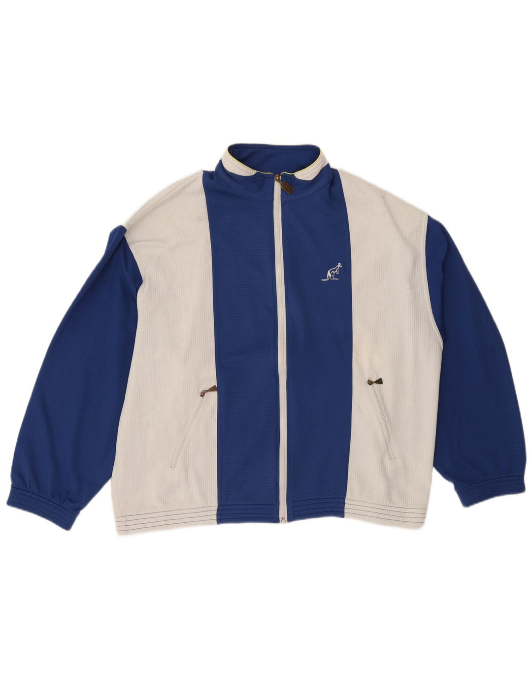 AUSTRALIAN L'ALPINA Chaqueta superior de chándal para hombre IT 50 Medium Blue Colourblock