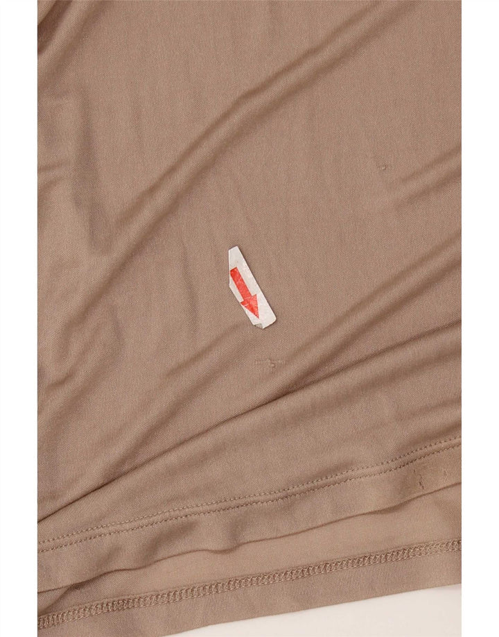 Max & Co. Polo de manga larga para mujer UK 42 Medium Beige
