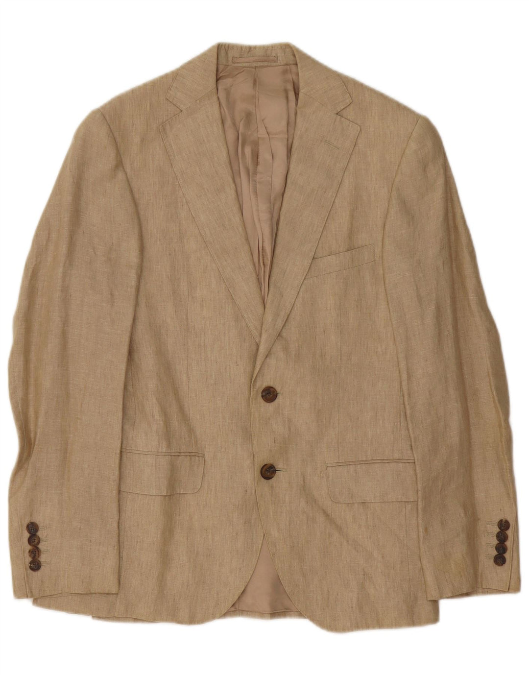 Aquascutum Chaqueta tipo blazer de 2 botones para hombre UK 36 Small Brown
