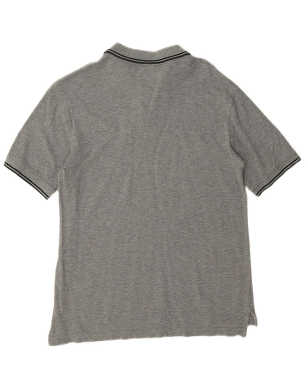 Champion Polo Para Hombre Grande Gris A Rayas