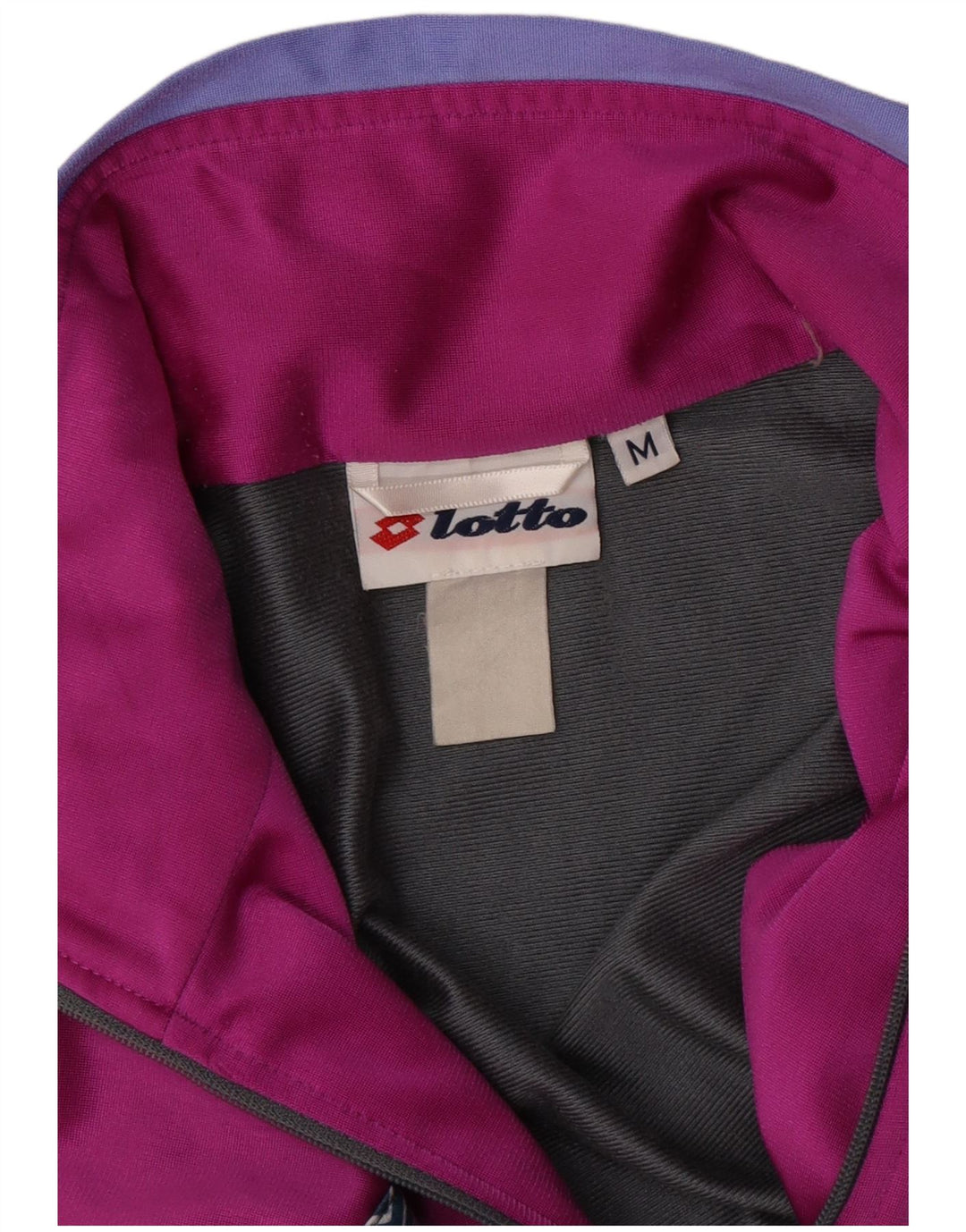Lotto Hombre Chaqueta De Chándal Con Gráfico Gris Medio Color Block