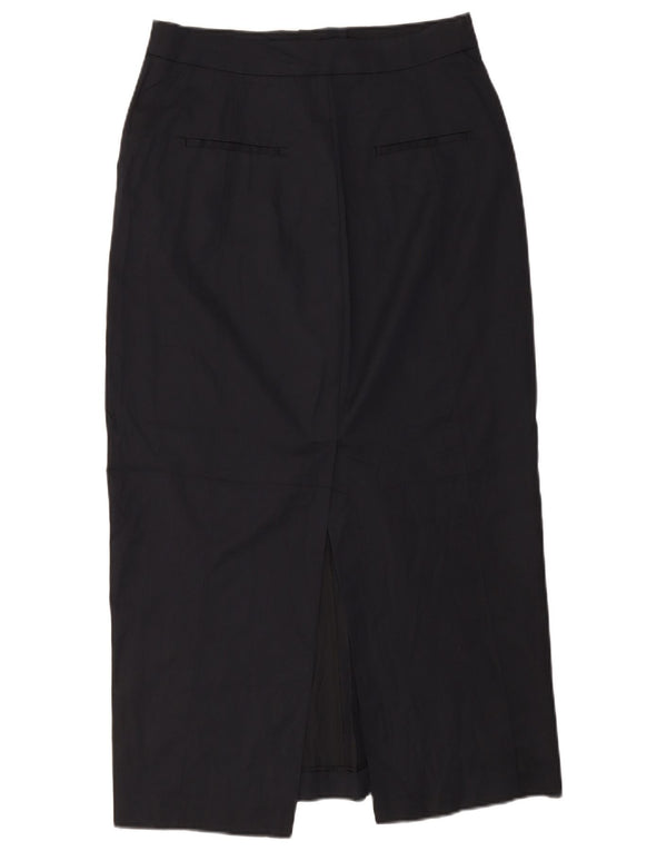 Zara Falda Maxi De Cintura Alta Para Mujer Grande W30 Negro