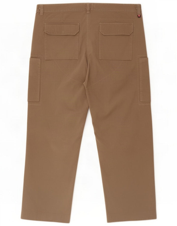 Murphy & Nye Pantalones cargo rectos para hombre W42 L32 Beige