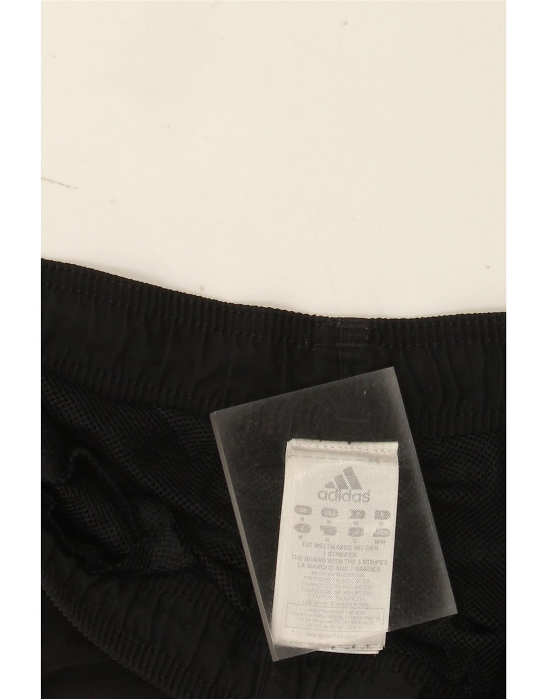 Pantalón Corto Deportivo Adidas Hombre Mediano Negro Poliéster