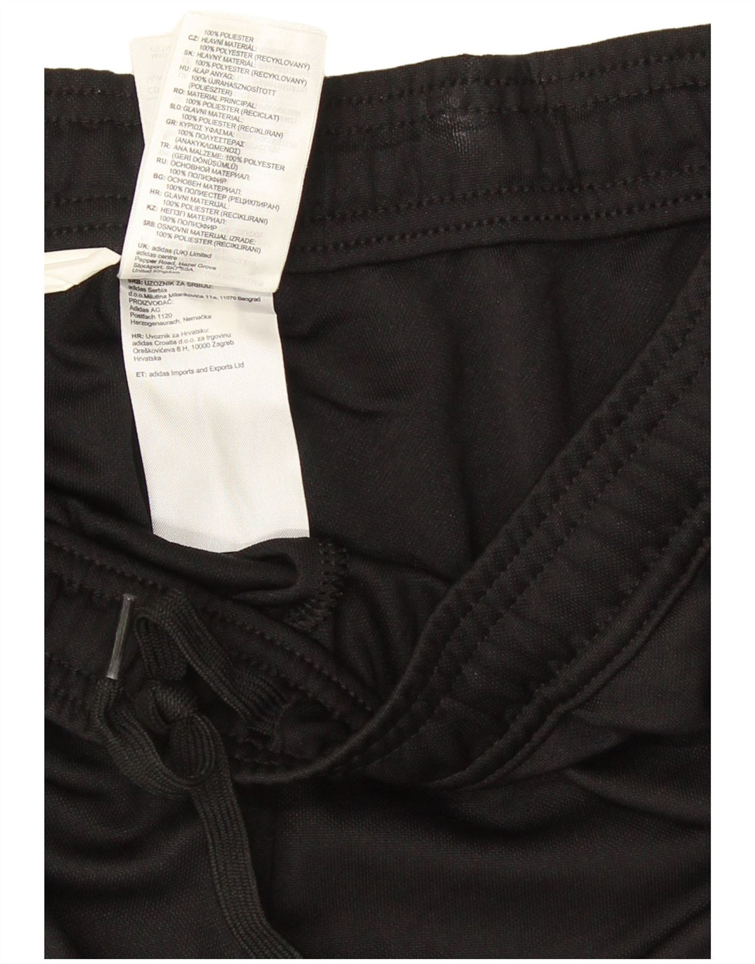 Adidas - Pantalones de chándal Aeroready para hombre, talla 40, talla M, poliéster negro