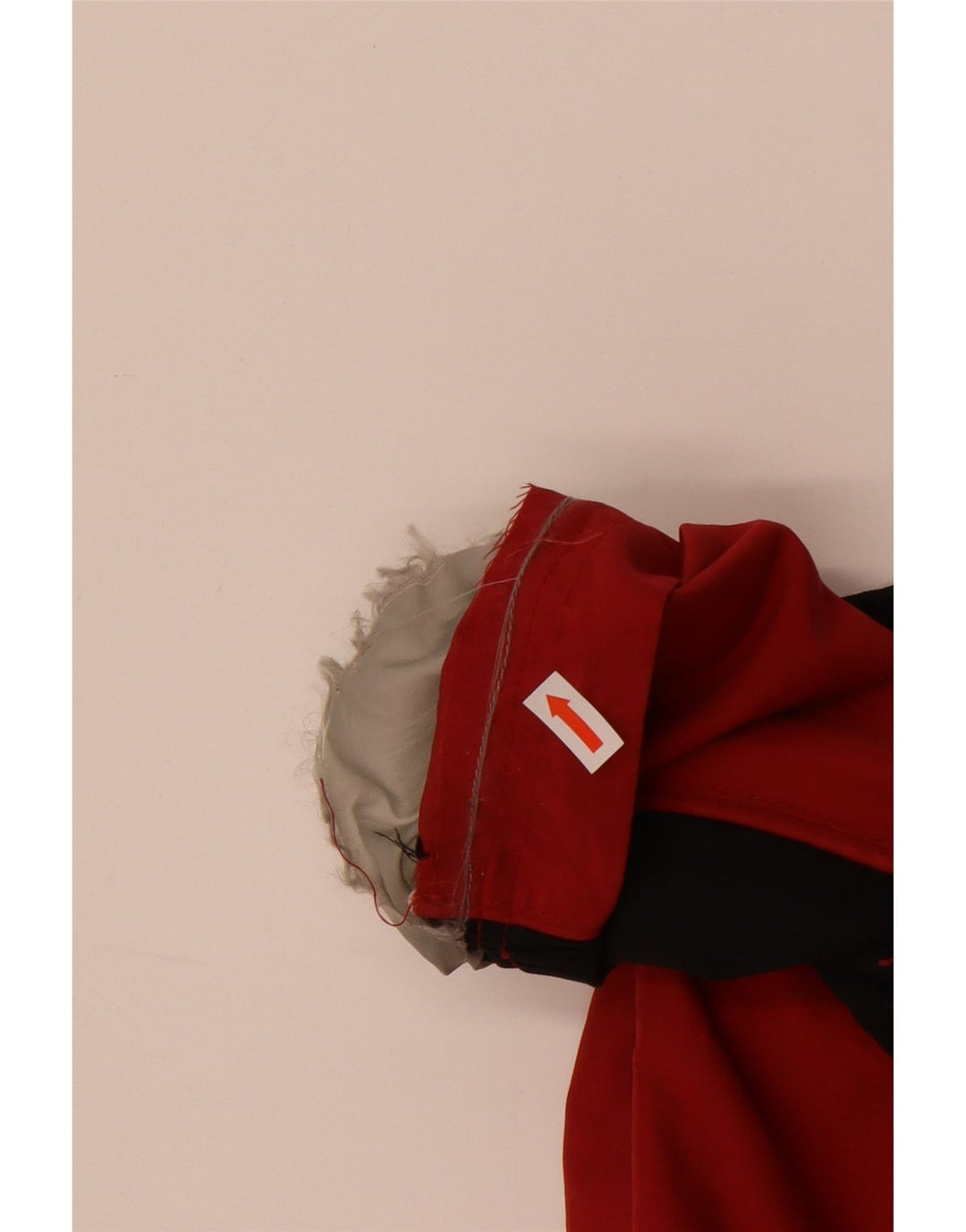 Starter Sudadera con gráfico gráfico para hombre, chaqueta superior de chándal con bloques de color rojo medio